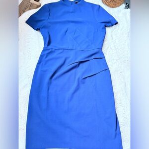 Maggy London Blue Midi Dress